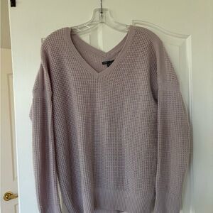 Vince Maternity Lavender V-Neck Cashmere Sweater